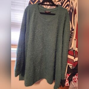 Lane Bryant Green Top